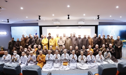 HT. Thích Bảo Nghiêm thăm Tăng Ni sinh Việt Nam đang học tại Đại học Quốc tế MCU -Thái Lan